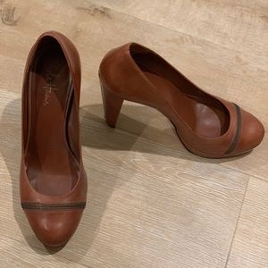 Cole Haan platform pumps